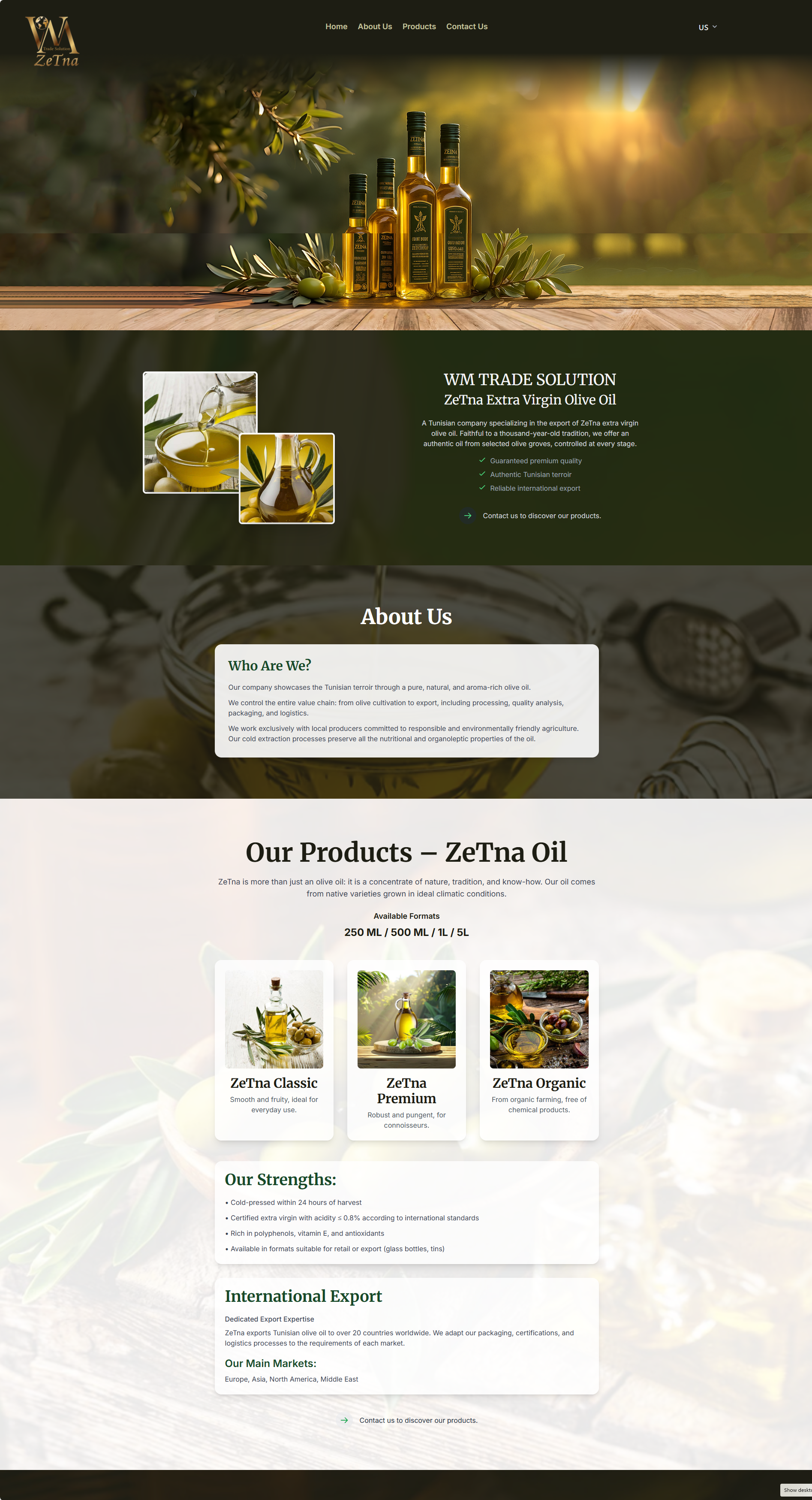 wm-tradion.com Website